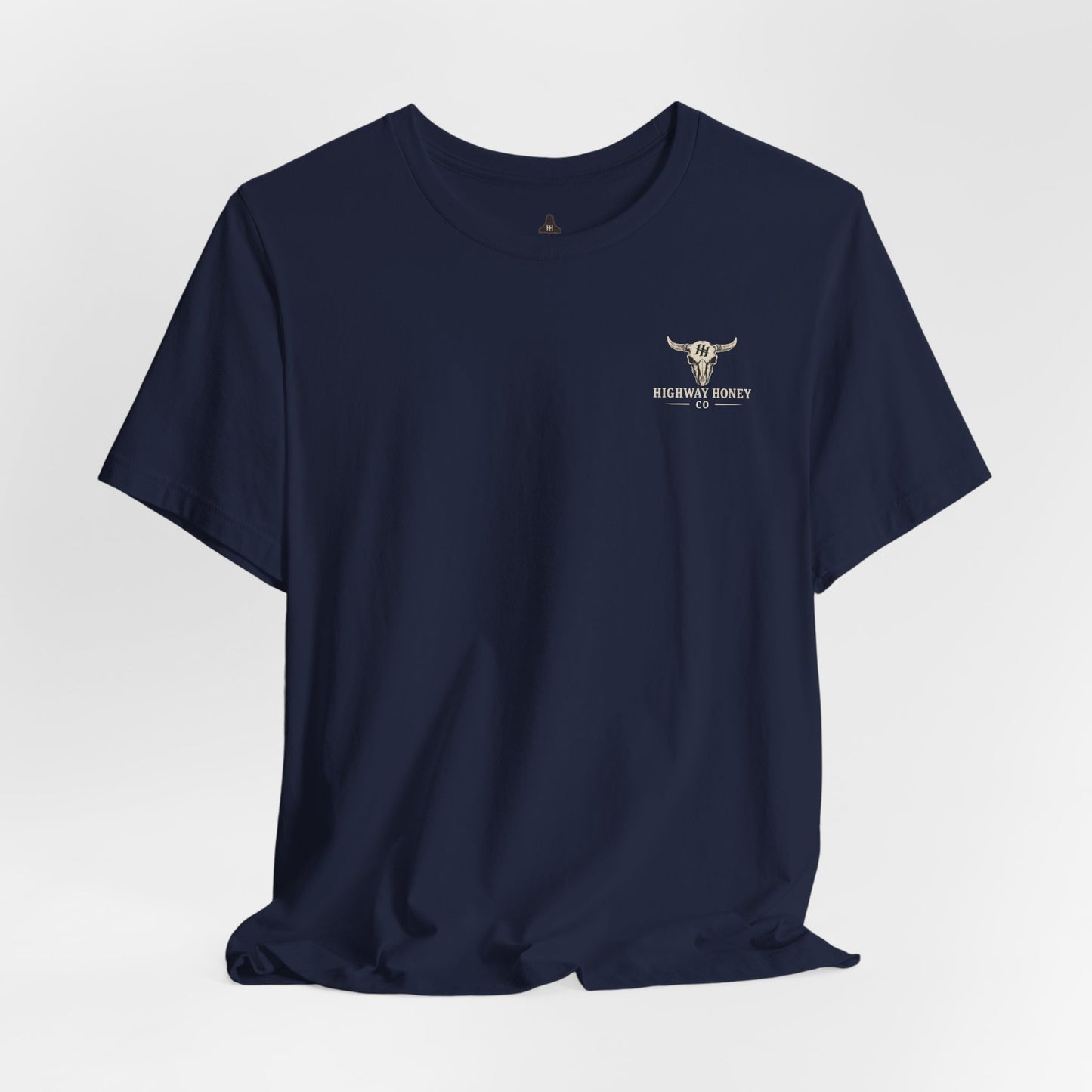 Lake Bum Graphic Tee — "American by Birth, Lake Bum by Choice"