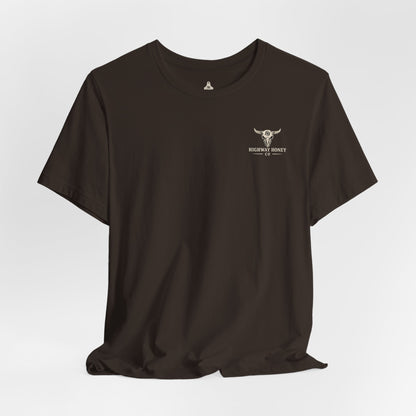 Lake Life Tee — "Saltwater's Expensive, Lake Water's Free" Boat T-Shirt