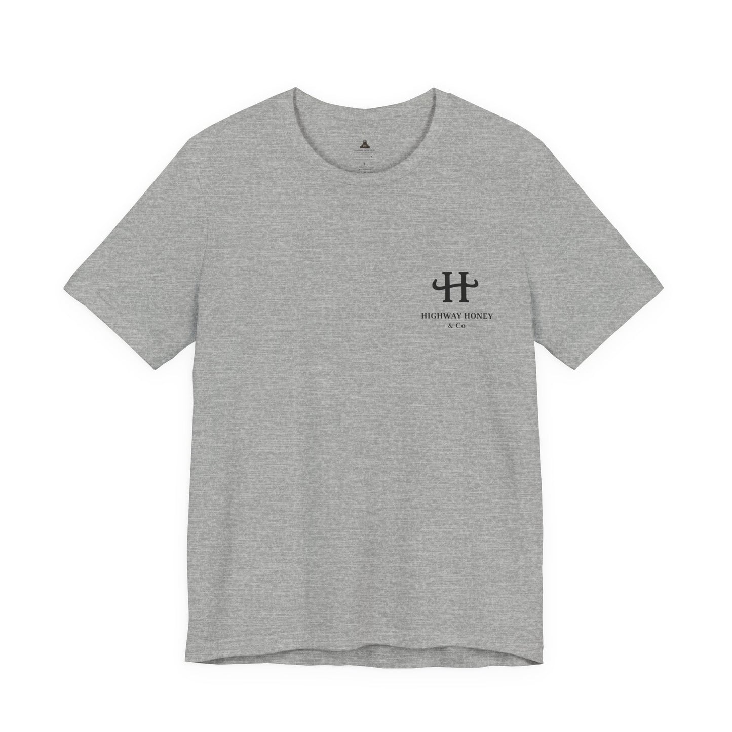 Follow the Word Not the Herd Tee — Longhorn Graphic Cotton T‑Shirt