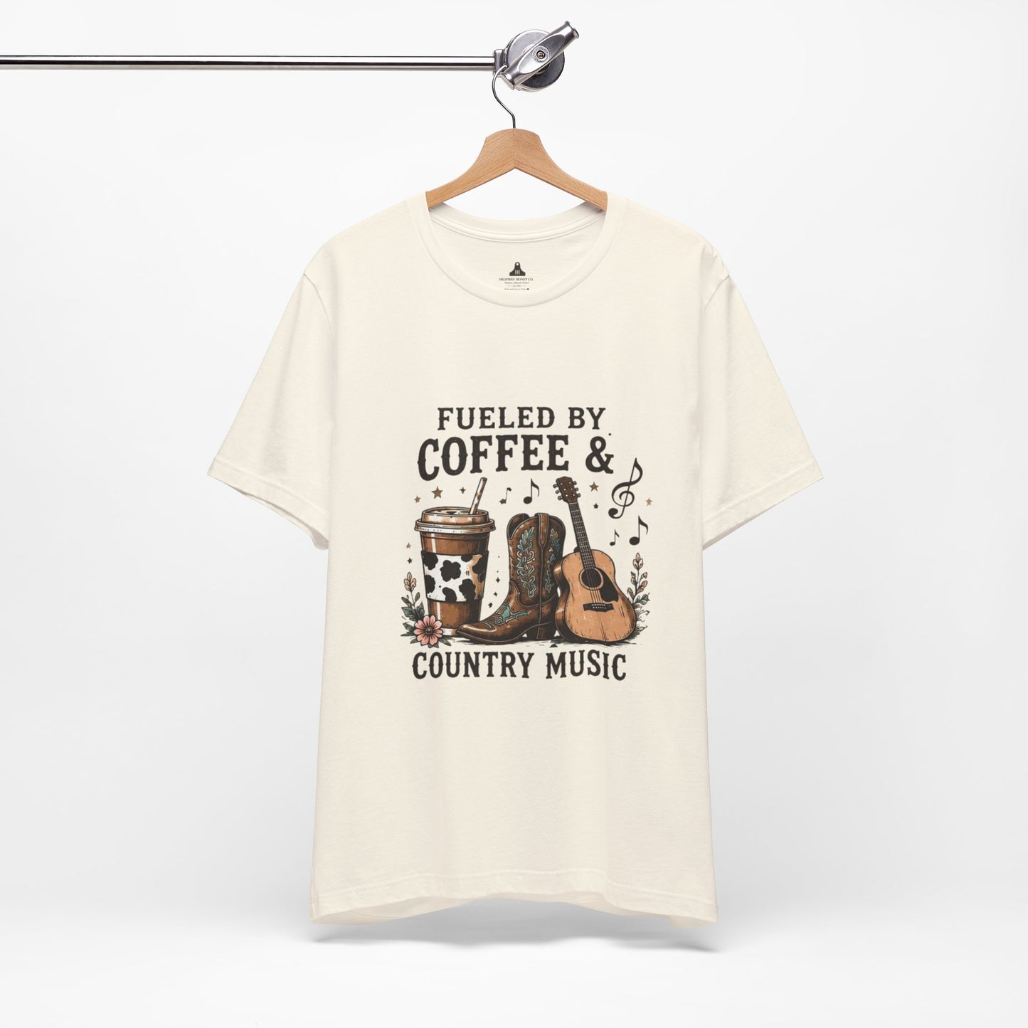 Fueled by Coffee & Country Music T-Shirt