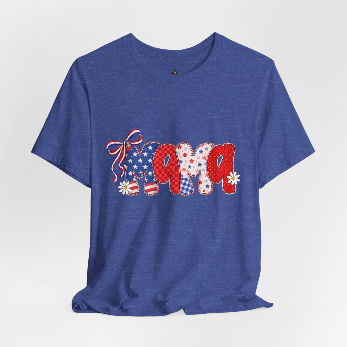 Patriotic Mama Tee — 4th of July USA Mom T‑Shirt