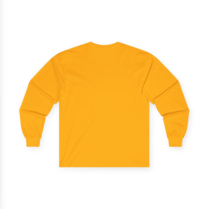 Highway Honey & Co. Logo Long Sleeve Tee — Minimalist White Cotton Shirt