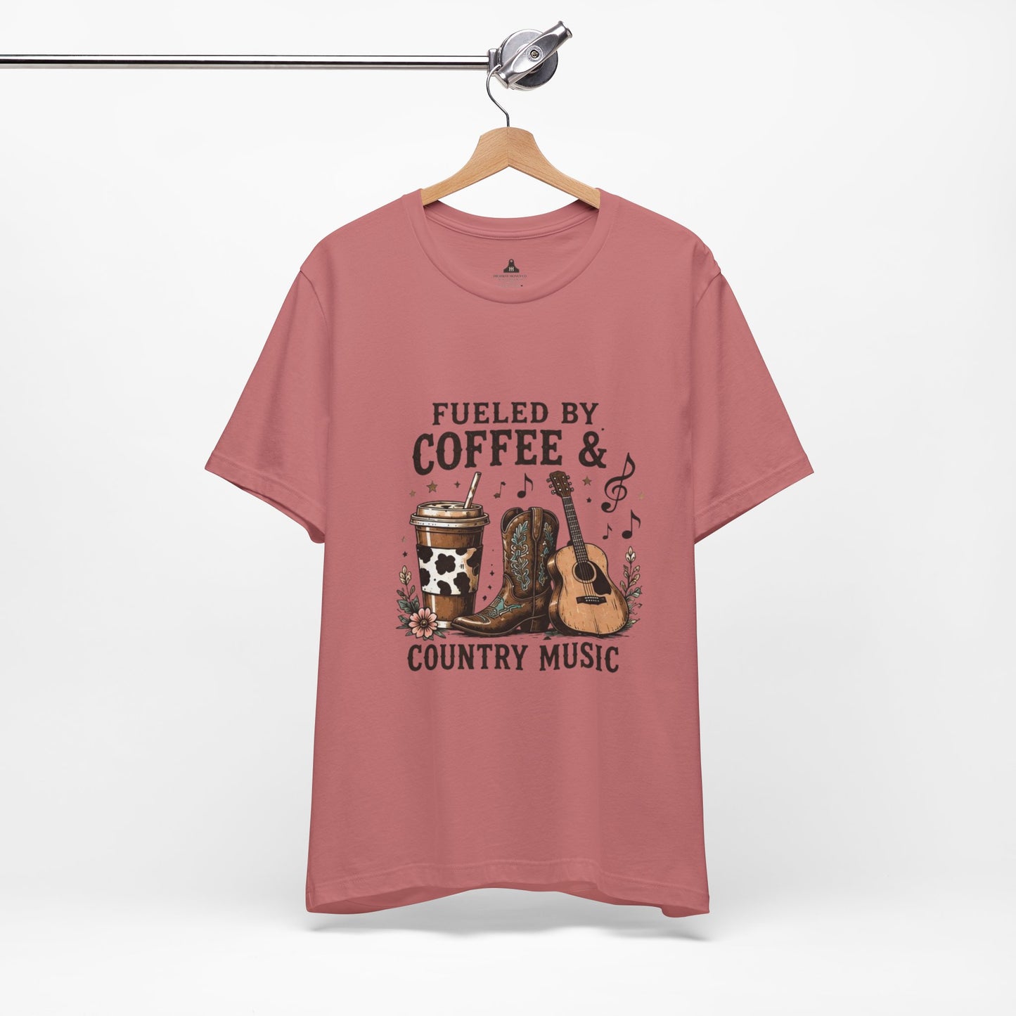 Fueled by Coffee & Country Music T-Shirt