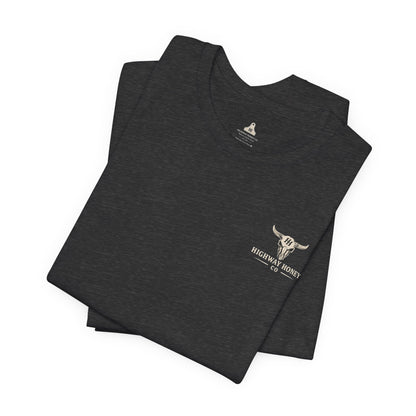 Lake Life Tee — "Saltwater's Expensive, Lake Water's Free" Boat T-Shirt