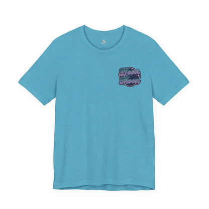 Neon Moon T‑Shirt — Retro Vaporwave Night Sky Graphic Tee