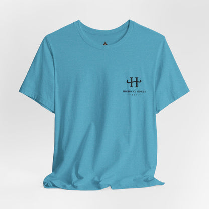 Follow the Word Not the Herd Tee — Longhorn Graphic Cotton T‑Shirt