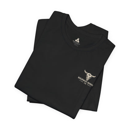 T-Shirt — 'The Water's Fine Y'all' Boat Sunset Graphic Tee
