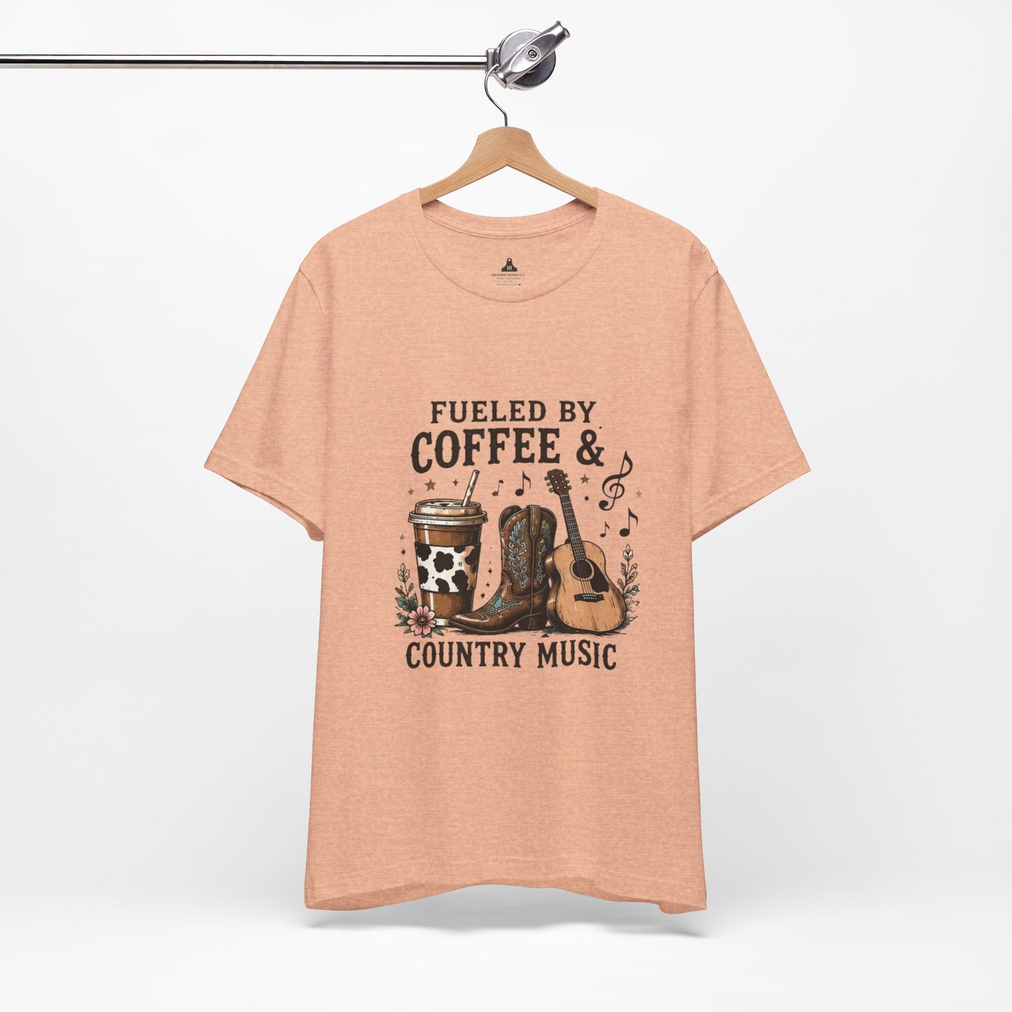 Fueled by Coffee & Country Music T-Shirt
