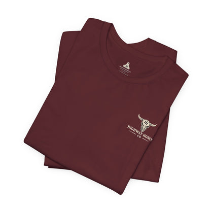 T-Shirt — 'The Water's Fine Y'all' Boat Sunset Graphic Tee