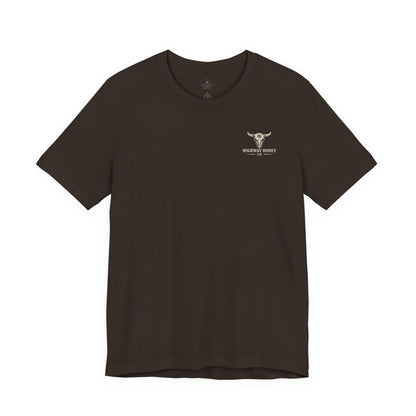 Lake Bum Graphic Tee — "American by Birth, Lake Bum by Choice"