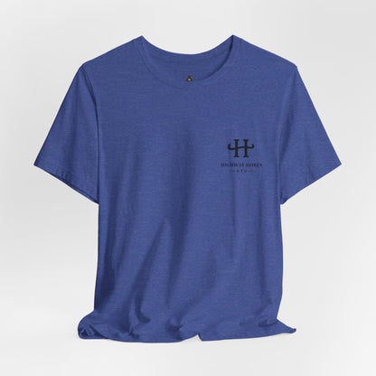 Follow the Word Not the Herd Tee — Longhorn Graphic Cotton T‑Shirt