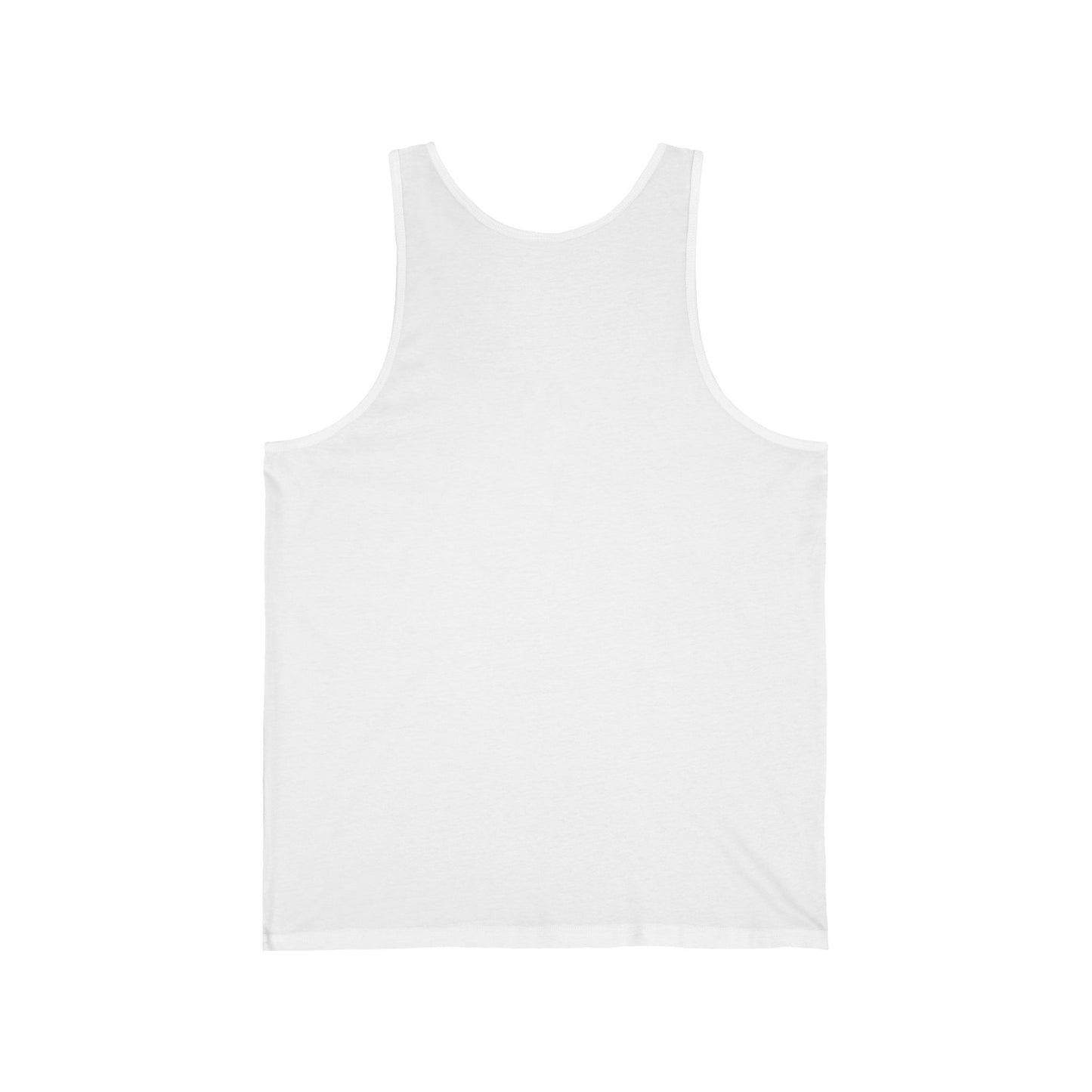 Patriotic Highland Cow Tank Top – 'America' Red White Blue Graphic