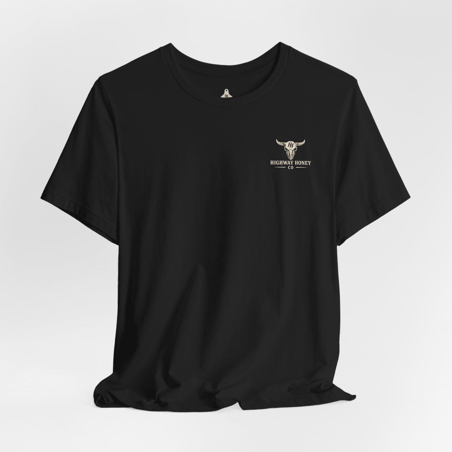 T-Shirt — 'The Water's Fine Y'all' Boat Sunset Graphic Tee