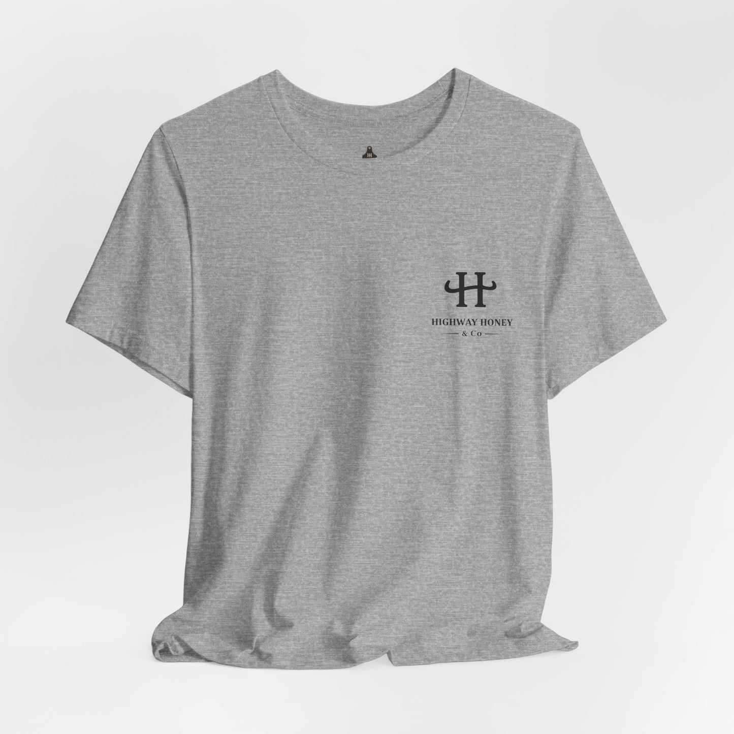 Follow the Word Not the Herd Tee — Longhorn Graphic Cotton T‑Shirt