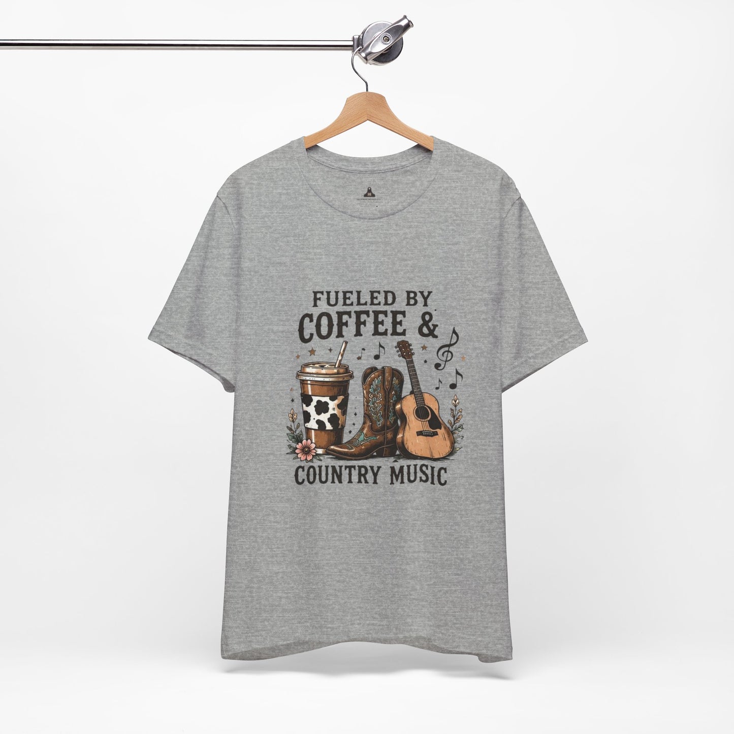 Fueled by Coffee & Country Music T-Shirt
