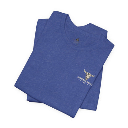 Lake Bum Graphic Tee — "American by Birth, Lake Bum by Choice"