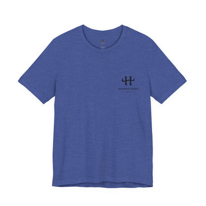 Follow the Word Not the Herd Tee — Longhorn Graphic Cotton T‑Shirt