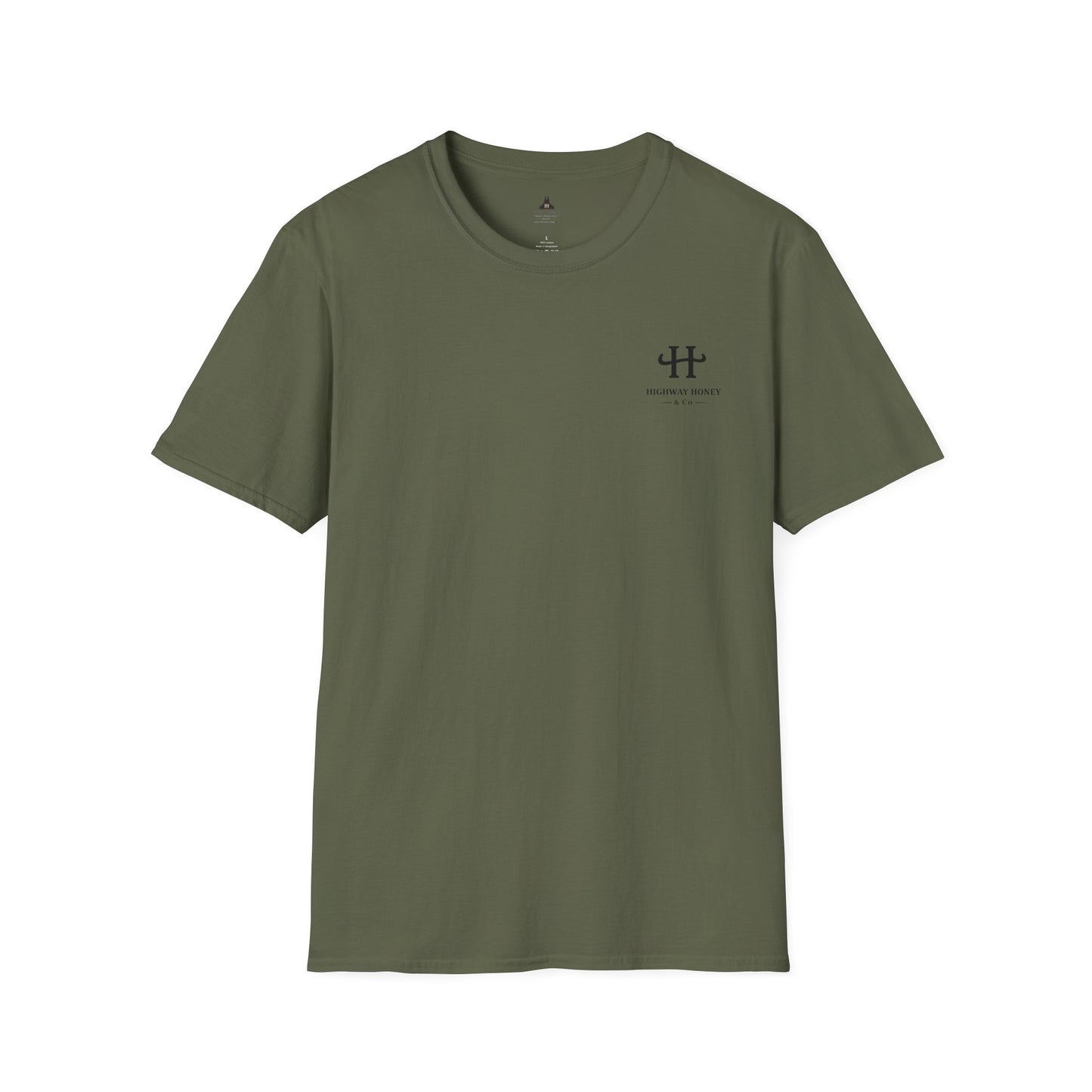 Ammo and Trucks Retro Hunting T-Shirt — Camo and Bucks Graphic Tee