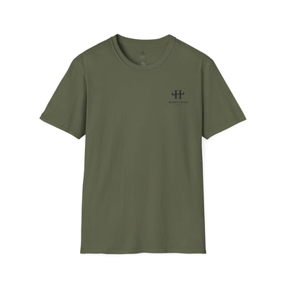 Ammo and Trucks Retro Hunting T-Shirt — Camo and Bucks Graphic Tee