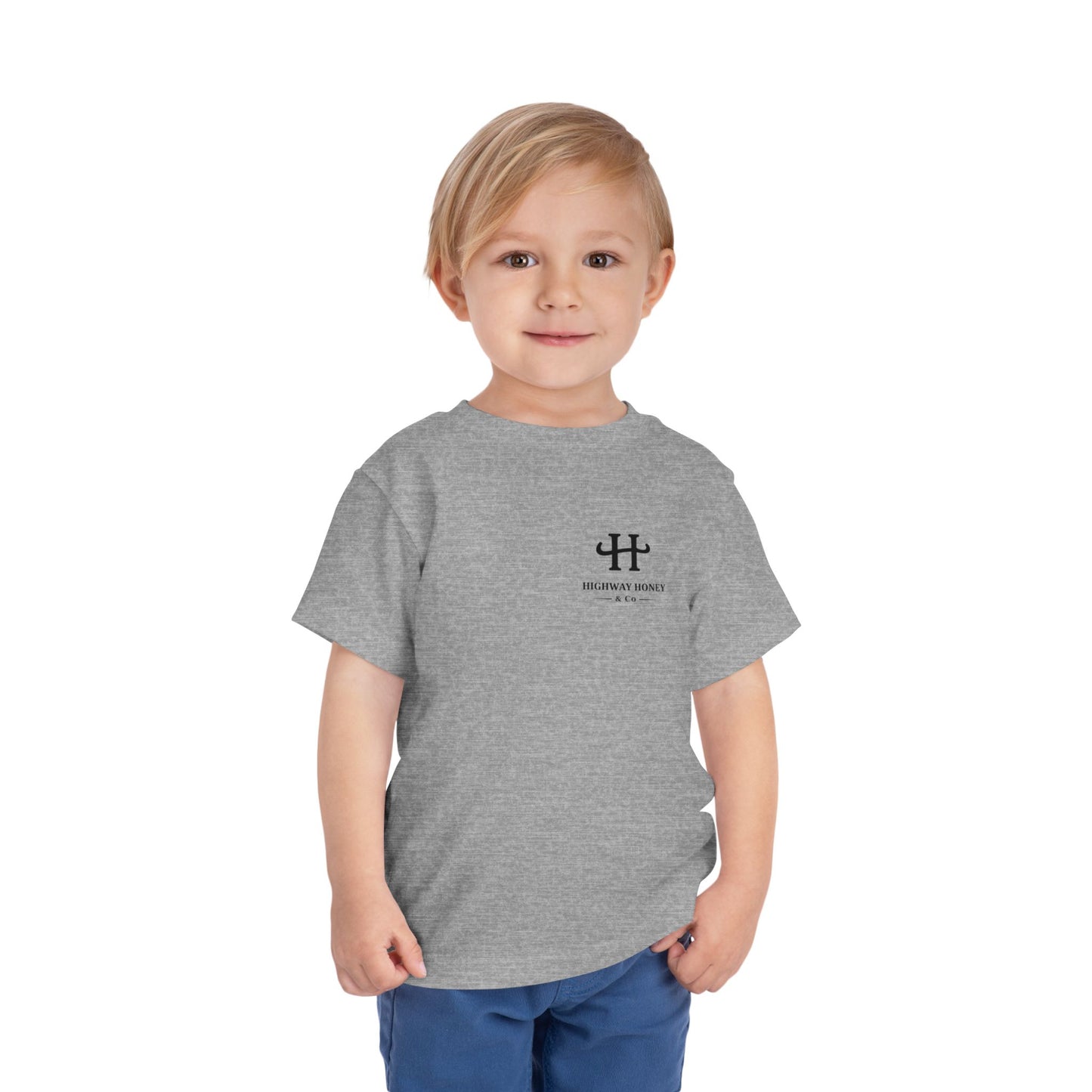 Toddler Tee — 'Party in the USA' Patriotic Graphic T-Shirt