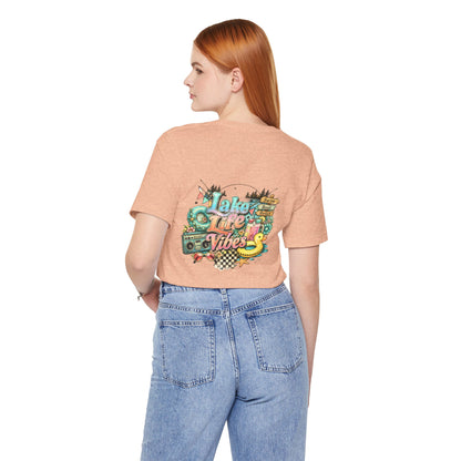 Lake Life Vibes T-Shirt — Retro Lakeside Graphic Tee