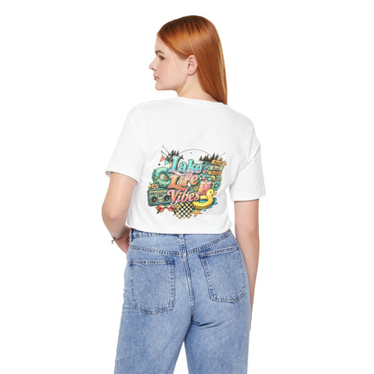 Lake Life Vibes T-Shirt — Retro Lakeside Graphic Tee