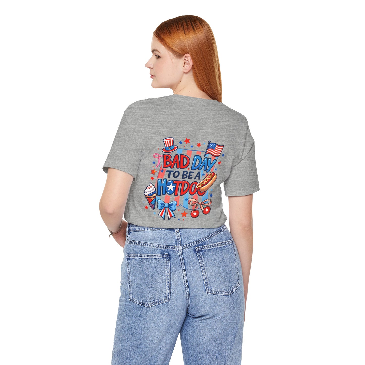 Bad Day to Be a Hotdog T-Shirt — Patriotic 4th of July BBQ Tee
