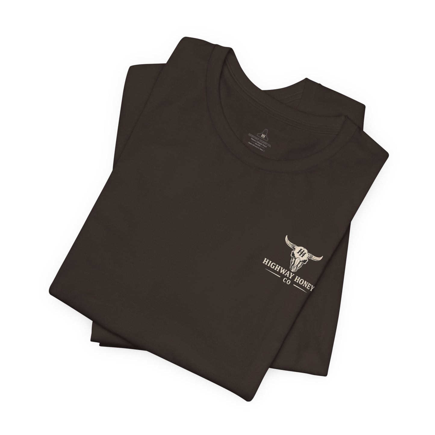 Lake Bum Graphic Tee — "American by Birth, Lake Bum by Choice"