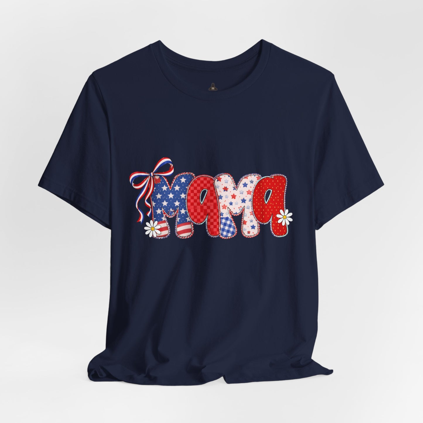 Patriotic Mama Tee — 4th of July USA Mom T‑Shirt