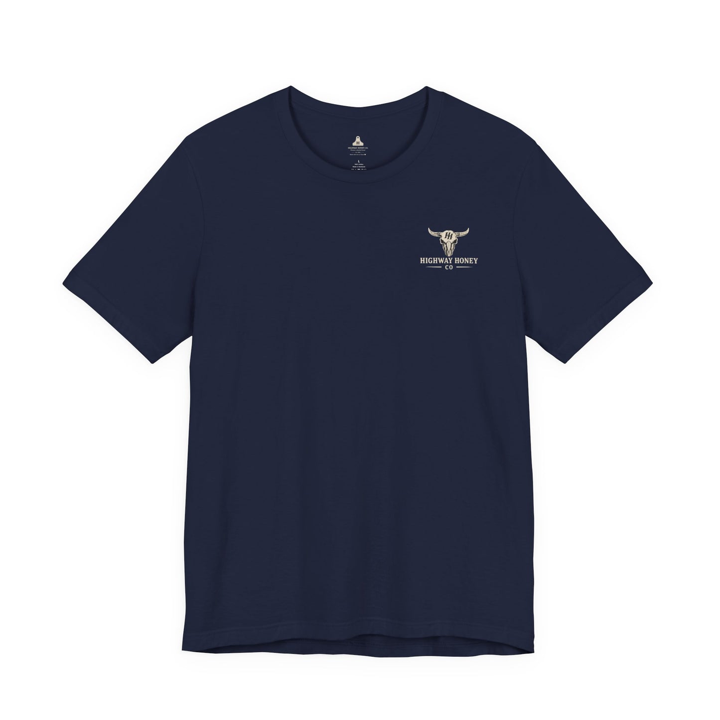 Lake Life Tee — "Saltwater's Expensive, Lake Water's Free" Boat T-Shirt