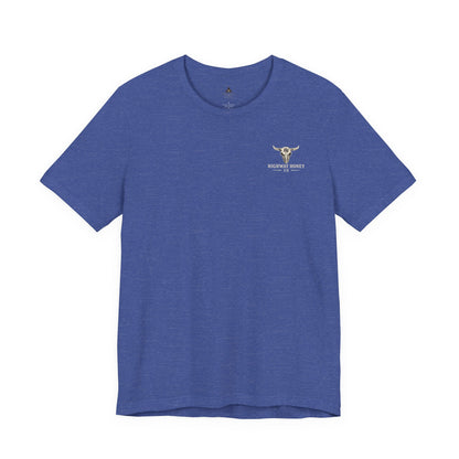 Lake Bum Graphic Tee — "American by Birth, Lake Bum by Choice"