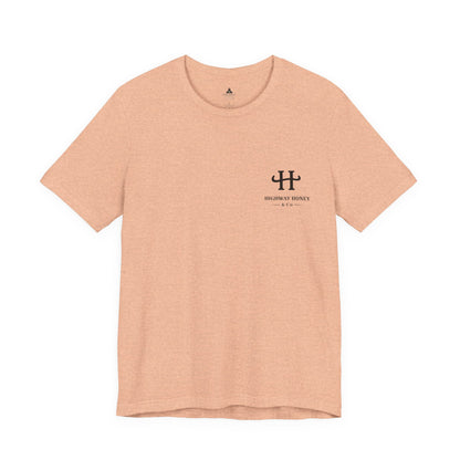 Follow the Word Not the Herd Tee — Longhorn Graphic Cotton T‑Shirt