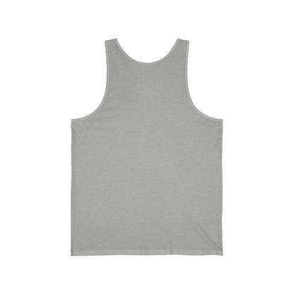 Patriotic Highland Cow Tank Top – 'America' Red White Blue Graphic