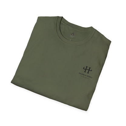Ammo and Trucks Retro Hunting T-Shirt — Camo and Bucks Graphic Tee