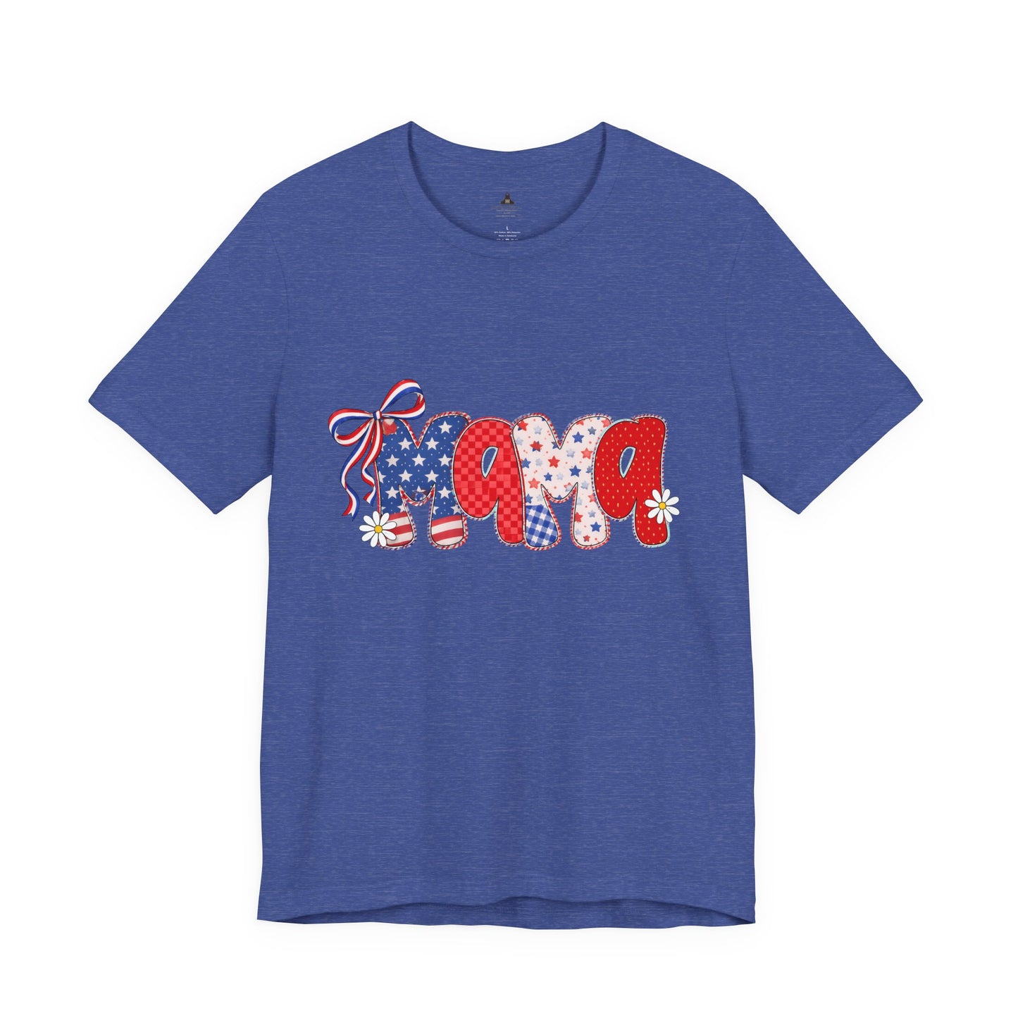Patriotic Mama Tee — 4th of July USA Mom T‑Shirt