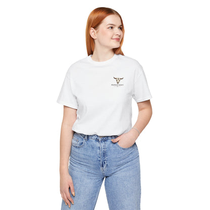 Country Mama T-Shirt — Floral Longhorn Skull Western Tee