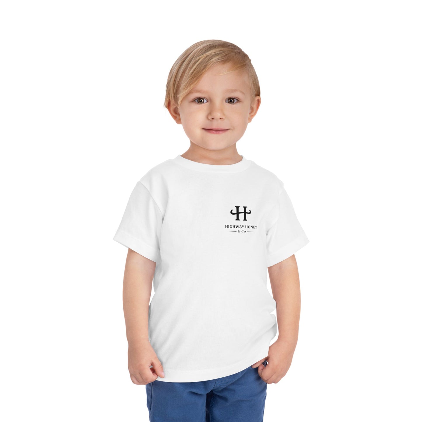Toddler Tee — 'Party in the USA' Patriotic Graphic T-Shirt