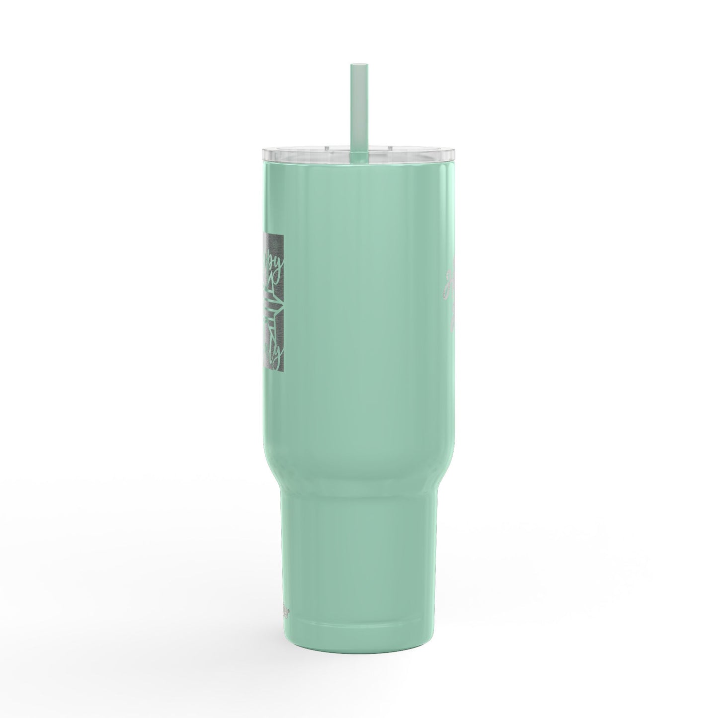 40oz Engraved Insulated Tumbler - 'Happy 4th of July' Patriotic Travel Mug