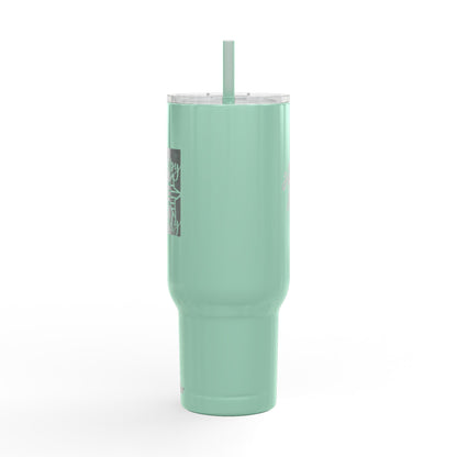 40oz Engraved Insulated Tumbler - 'Happy 4th of July' Patriotic Travel Mug