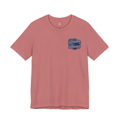 Neon Moon T‑Shirt — Retro Vaporwave Night Sky Graphic Tee