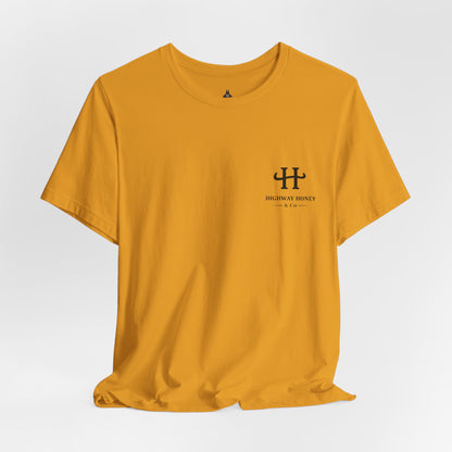 Follow the Word Not the Herd Tee — Longhorn Graphic Cotton T‑Shirt