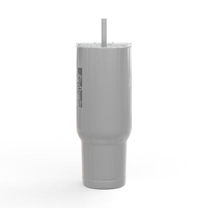 40oz Engraved Insulated Tumbler - 'Happy 4th of July' Patriotic Travel Mug