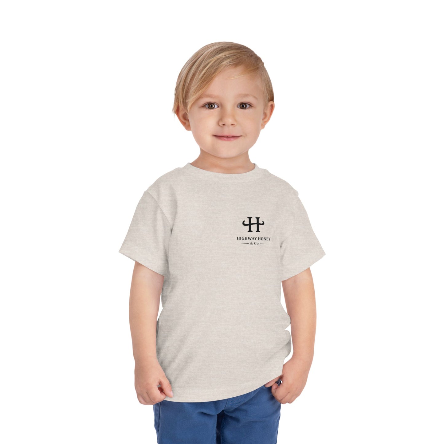 Toddler Tee — 'Party in the USA' Patriotic Graphic T-Shirt