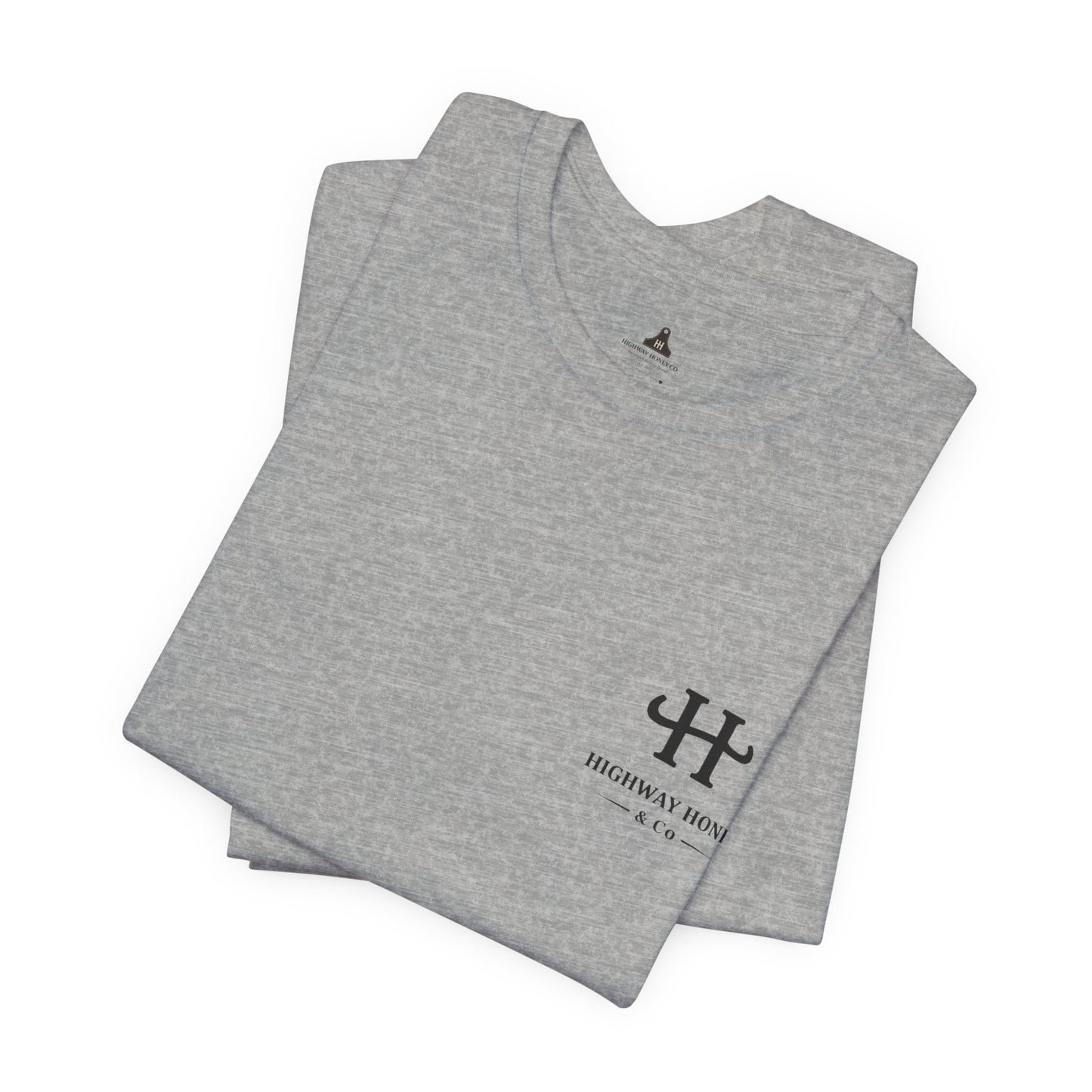 Follow the Word Not the Herd Tee — Longhorn Graphic Cotton T‑Shirt