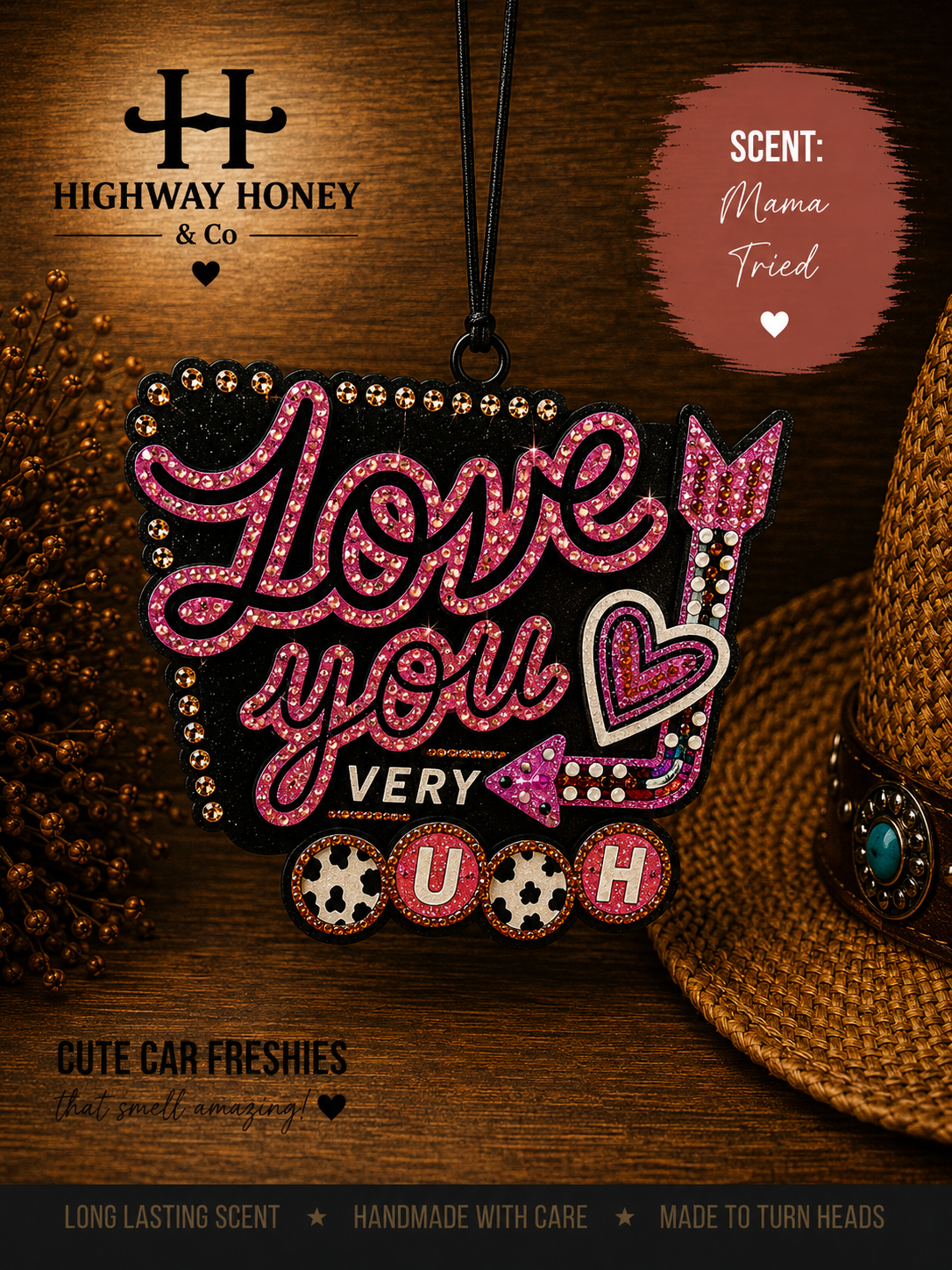 I Love You Very Much Car Freshie